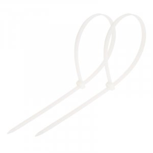 Хомут-стяжка кабельная нейлоновая PROconnect 200x3,6 мм, белая, 100 шт (57-200) в магазине RentaPhoto.Store