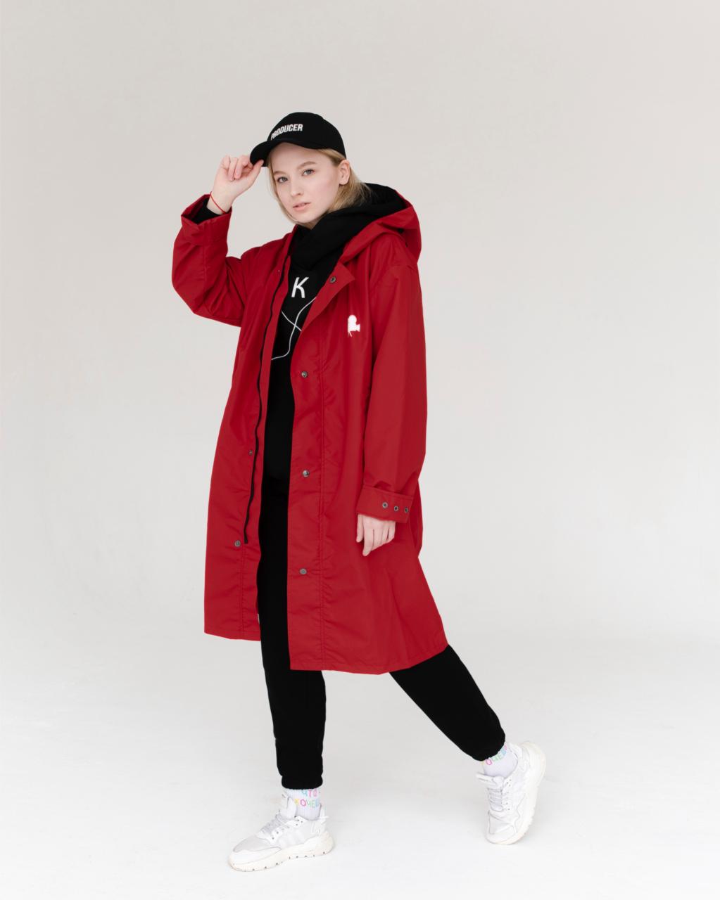 Плащ-дождевик Винный L в магазине RentaPhoto.Store